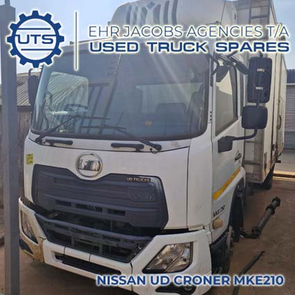 2008 Nissan UD Croner PKE250 Flat Bed Truck for Sale